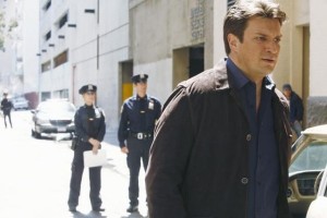 CASTLE - "Always" -- When the murder of an Army veteran puts Beckett on the trail of the man who shot her, Castle must decide how much he's willing to sacrifice to keep her safe. As secrets are revealed and feelings are put on the table, the lives of the detectives at the 12th Precinct may never be the same, on the Season Finale of "Castle," MONDAY, MAY 7 (10:01-11:00 p.m., ET), on the ABC Television Network. (ABC/VIVIAN ZINK)NATHAN FILLION