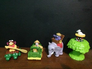 Vintage McDonalds Happy Meal Toys: 1997 McSafari